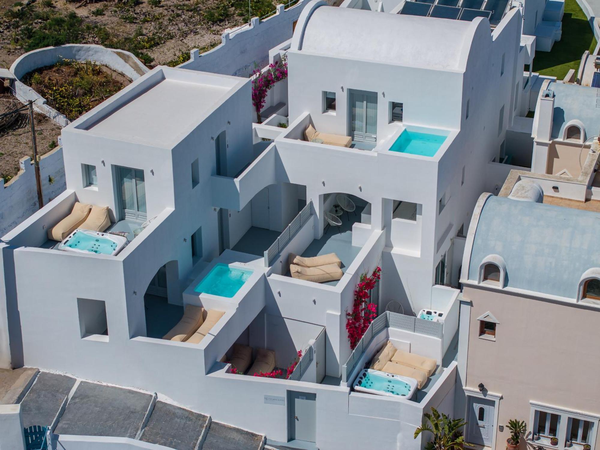 Cycladic Suites & Spa Fira  Eksteriør bilde