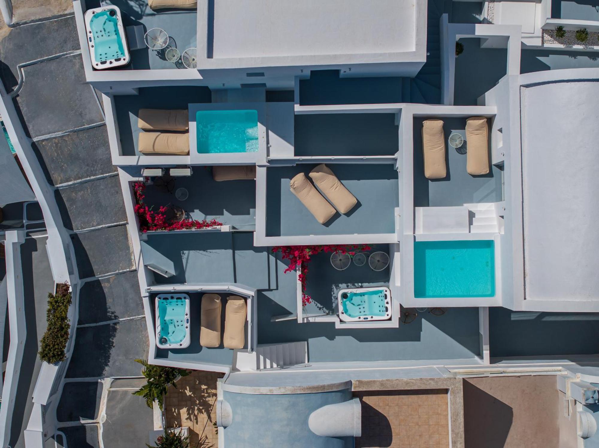 Cycladic Suites & Spa Fira  Eksteriør bilde